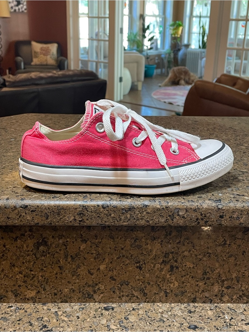 Converse Chuck Taylor All Star Low Top Ox Raspberry Jam Womens Size 6 Great Cond - Picture 6 of 9